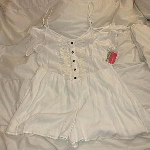 Summertime White Romper